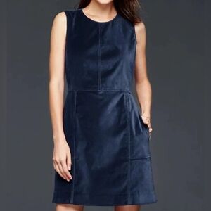 GAP Navy Sleeveless Shift Dress